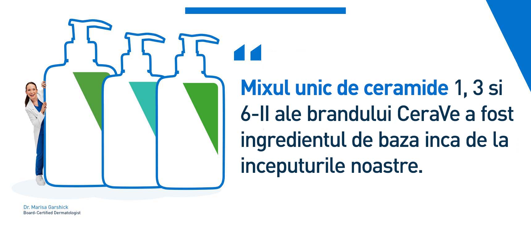 dezvoltat cu ajutorul celor 3 ceramide esentiale inca de la bun inceput