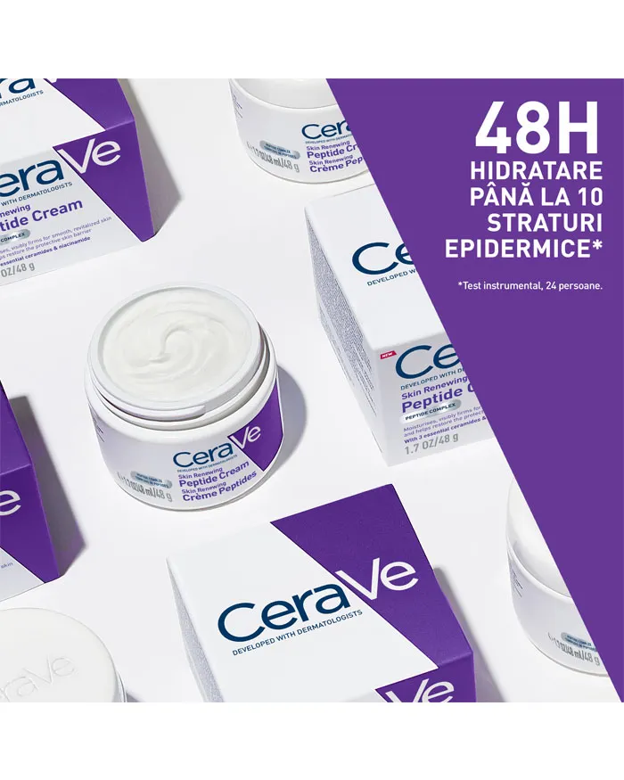 【新品】serment PREMIUM PEPTIDE CREAM 50ml CeraVe Skin Renewing Peptide Cream – Cremă Antirid Eficientă