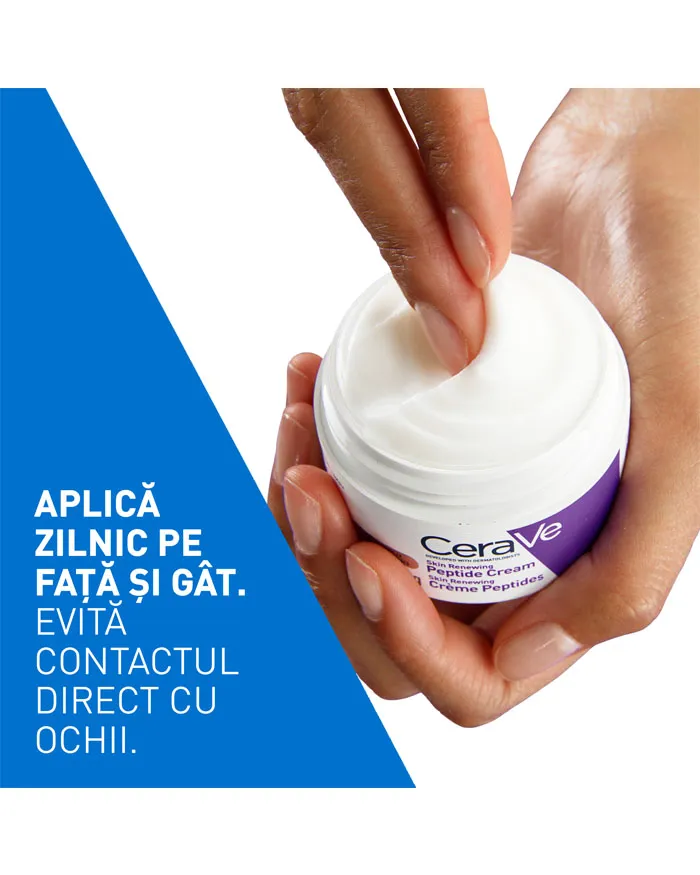 CeraVe Skin Renewing Peptide Cream – Cremă Antirid Eficientă